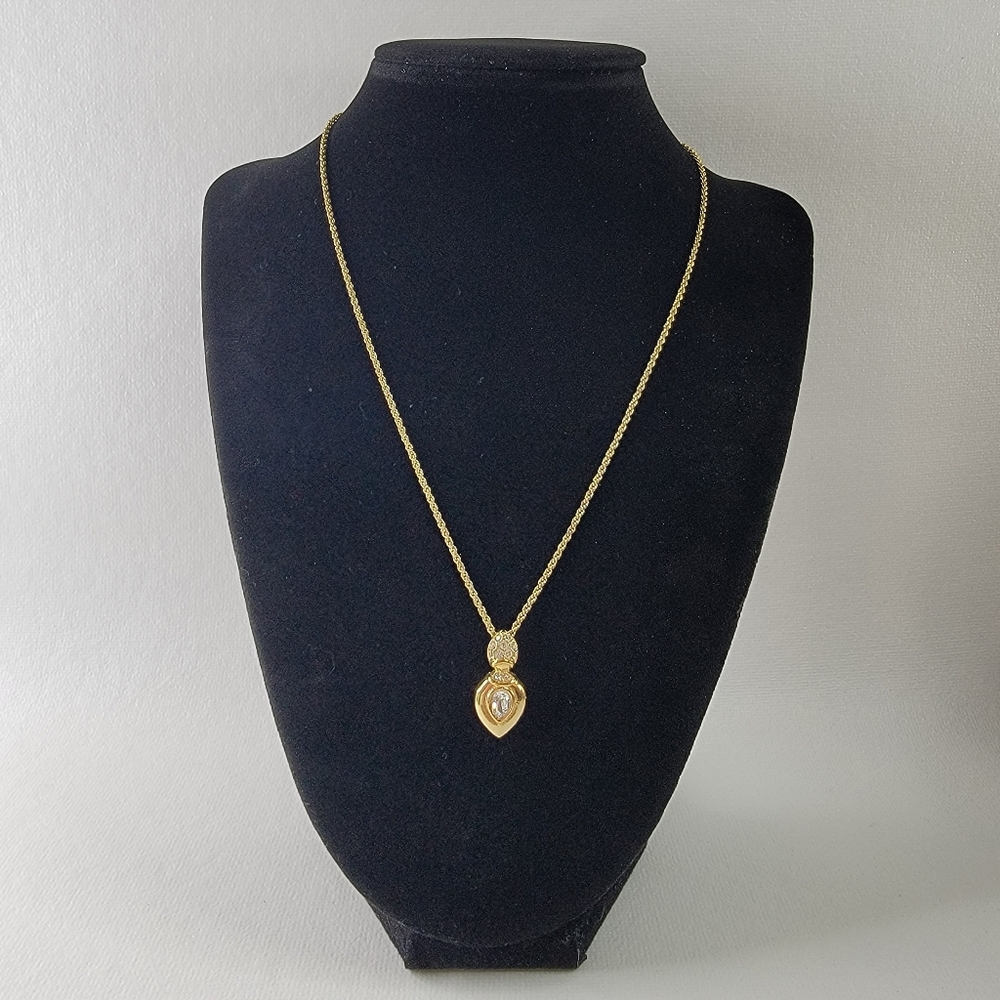Dior Gold Necklace with Pendant